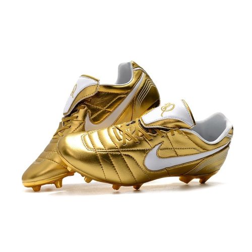 Nike Tiempo Legend 7 Elite FG fodboldstøvler til mænd - Guld Hvid_2.jpg